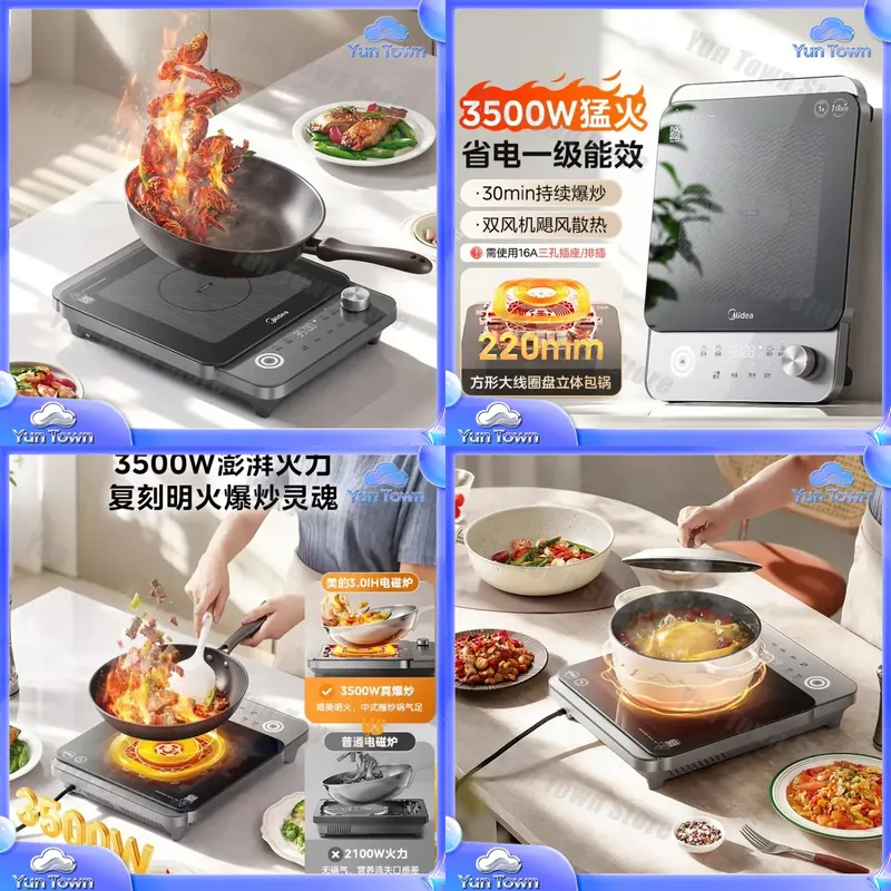 Induction Cooktop Portable - Fogão de Indução para Uso Doméstico