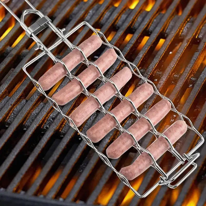 Kitchen Appliances Hobart - Grelhar cesta de metal malha churrasco