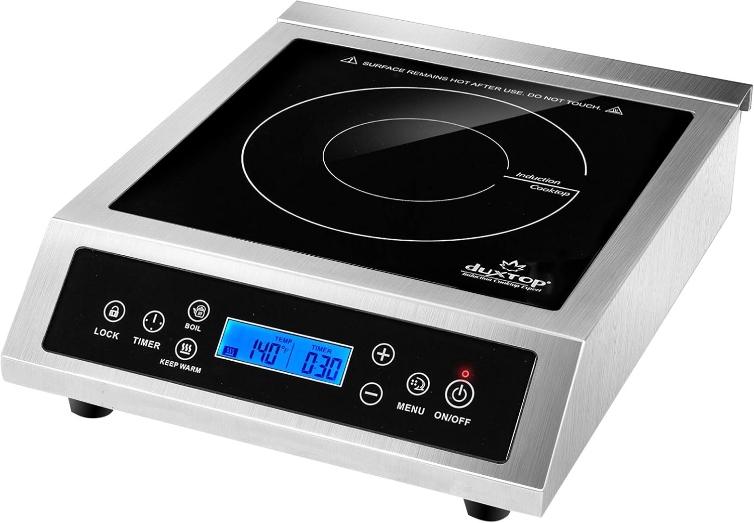 Induction Cooktop Portable - Fogão de Indução Portátil Profissional, Queimador