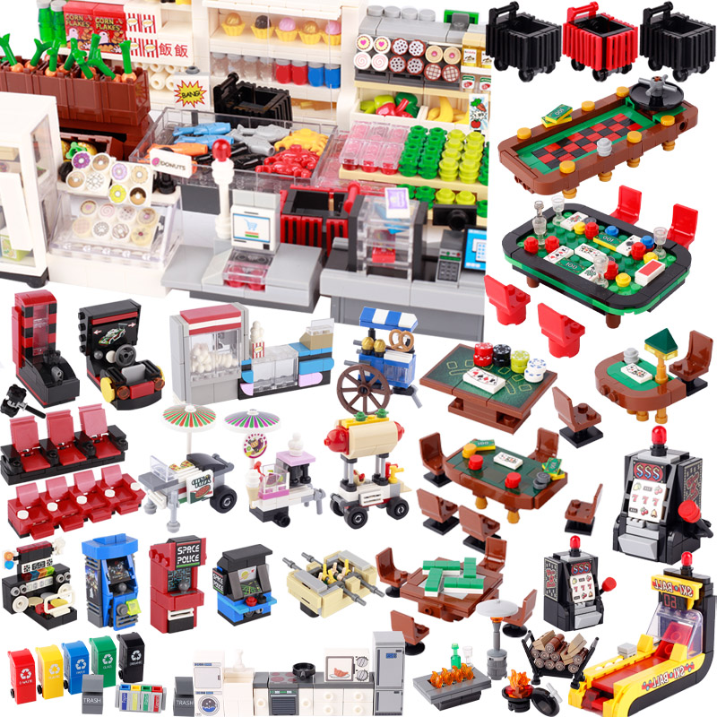 Kitchen Appliances To Gift - Cidade rua vista cena blocos de