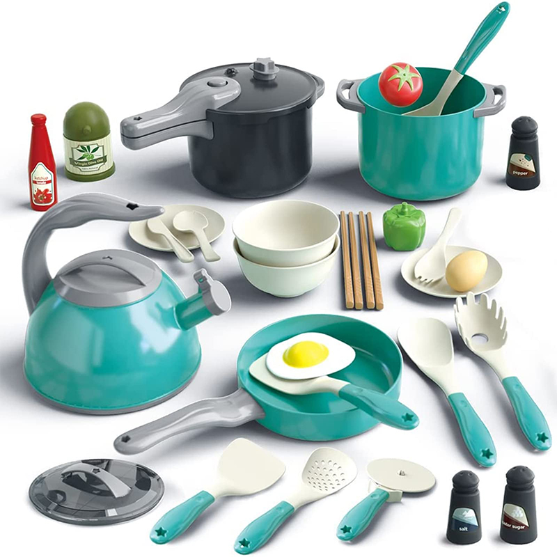Pretend Cooking Playset com Pl - Kitchen Appliances For Kids avaliação e preço