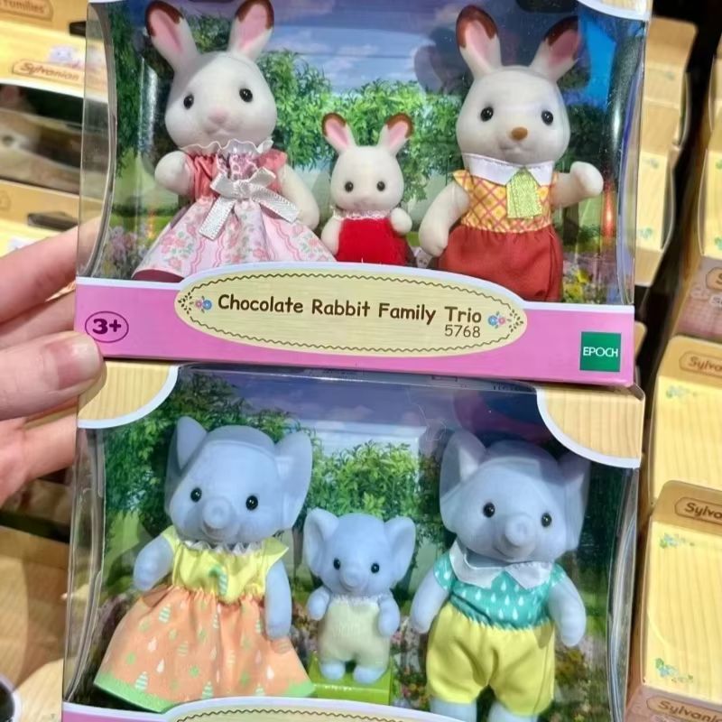 Sylvanian famílias panda elefa - Kitchen Appliances For Kids avaliação e preço