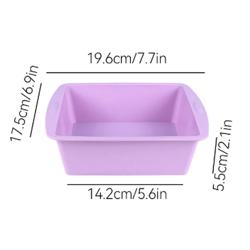 Molde de bolo quadrado de sili - Kitchen Appliances For Baking avaliação e preço