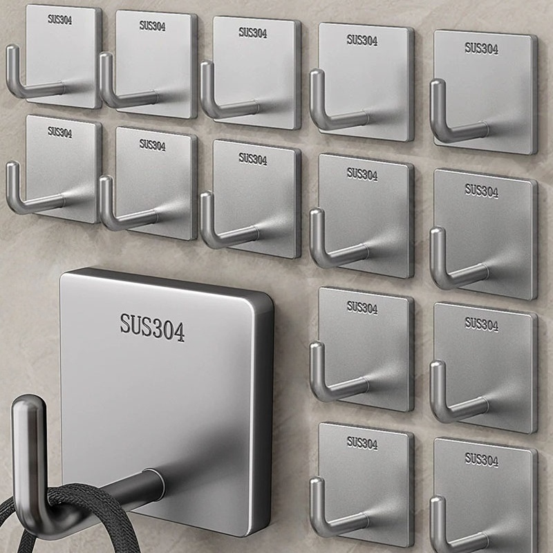 Gancho Adesivo de Aço Inoxidáv - Kitchen Appliances Holder avaliação e preço