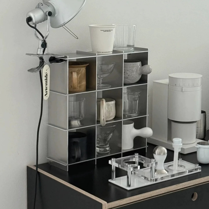 Prateleira Minimalista de Alum - Kitchen Appliances Holder avaliação e preço