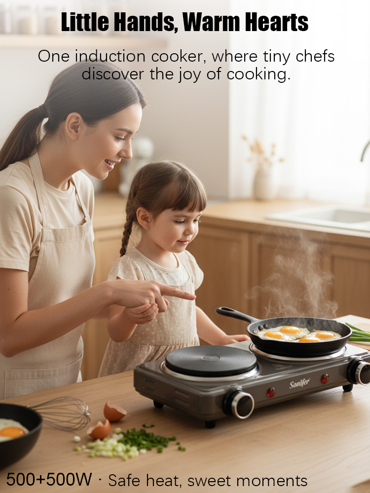 Fogão Elétrico de Duas Bocas S - Induction Cooktop Portable avaliação e preço