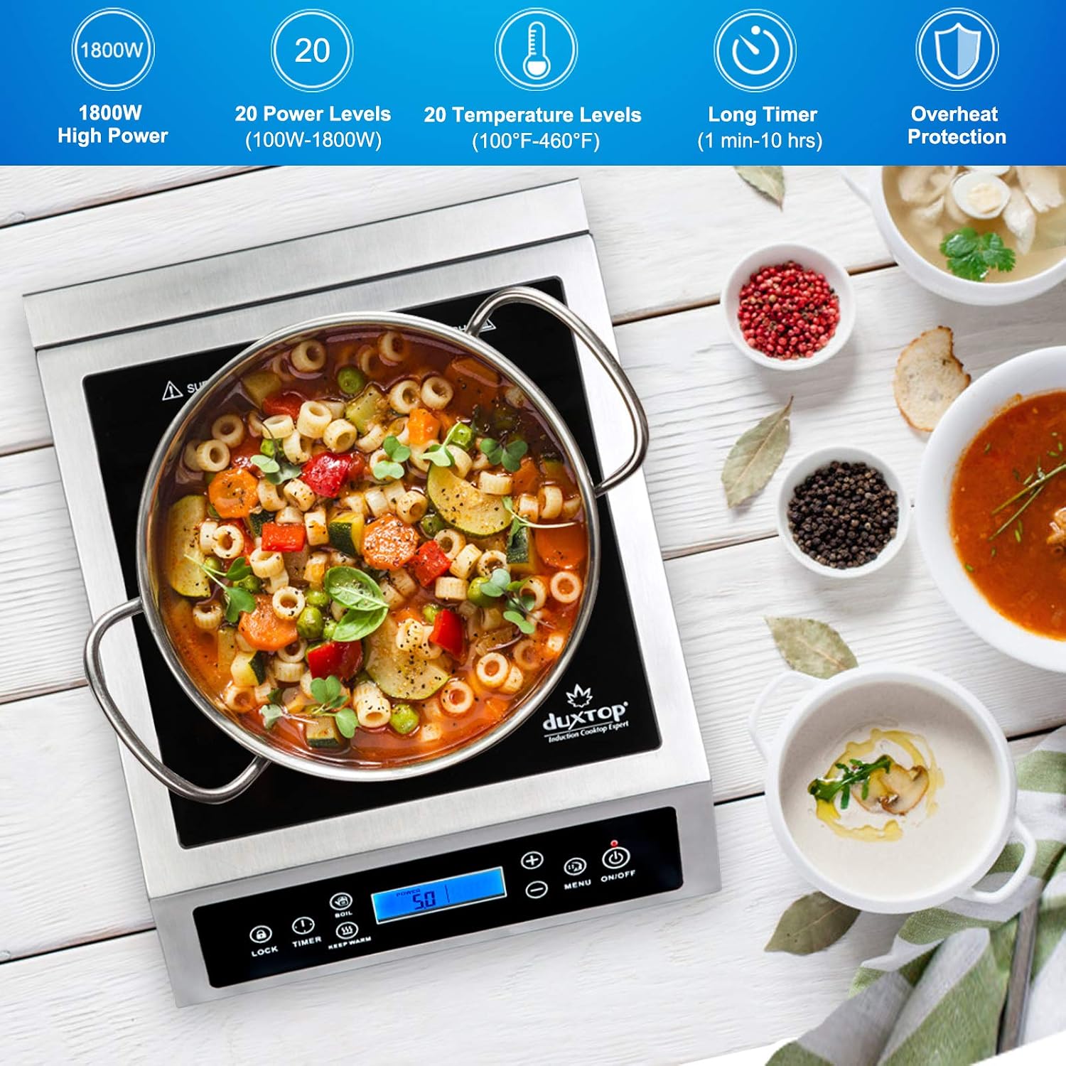 Fogão de Indução Portátil Prof - Induction Cooktop Portable avaliação e preço