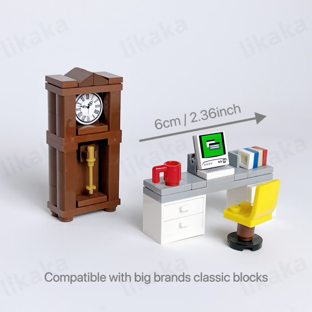 Moc casa blocos de móveis comp - Kitchen Appliances For Kids avaliação e preço