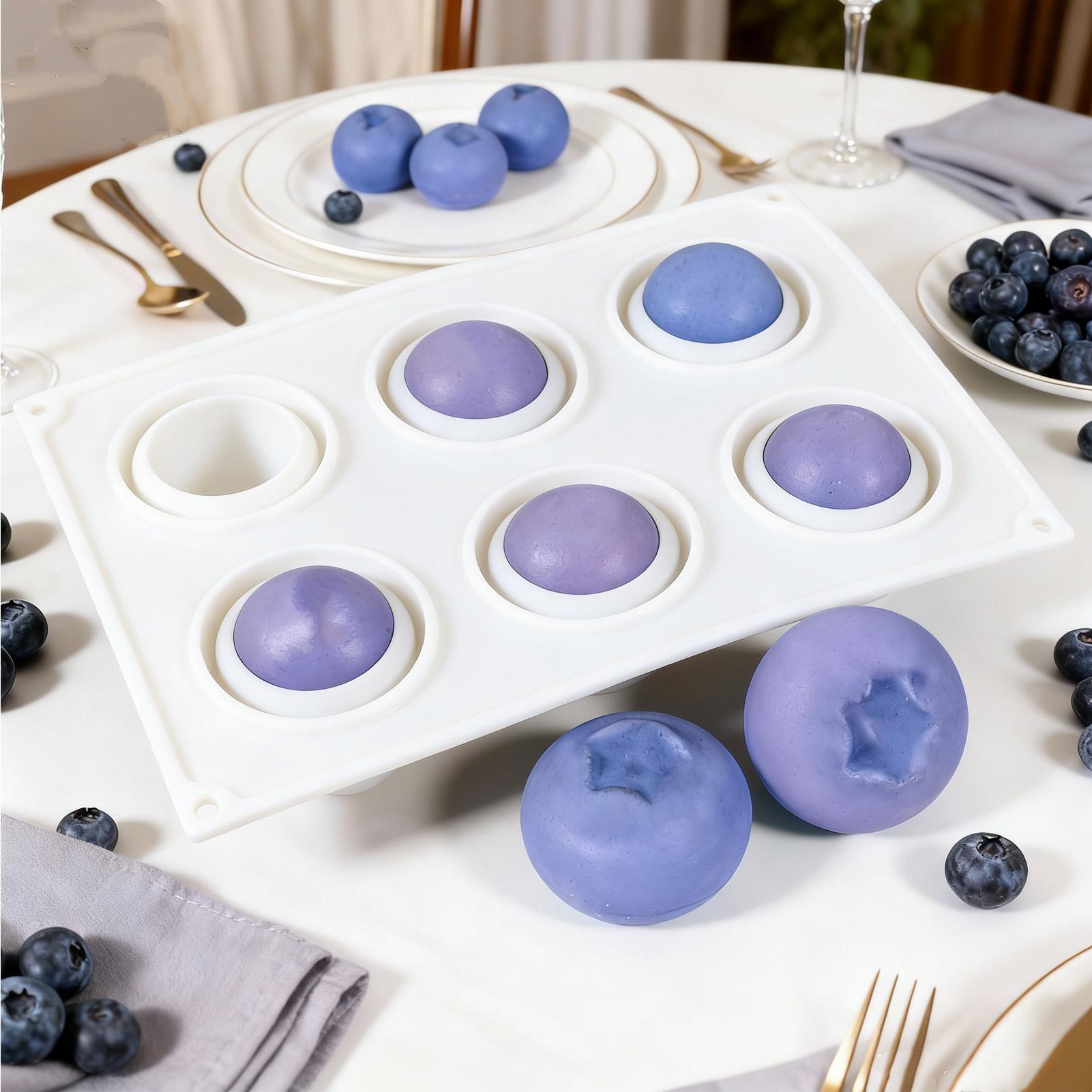 Forma de Silicone com 6 Cavida - Kitchen Appliances For Baking avaliação e preço