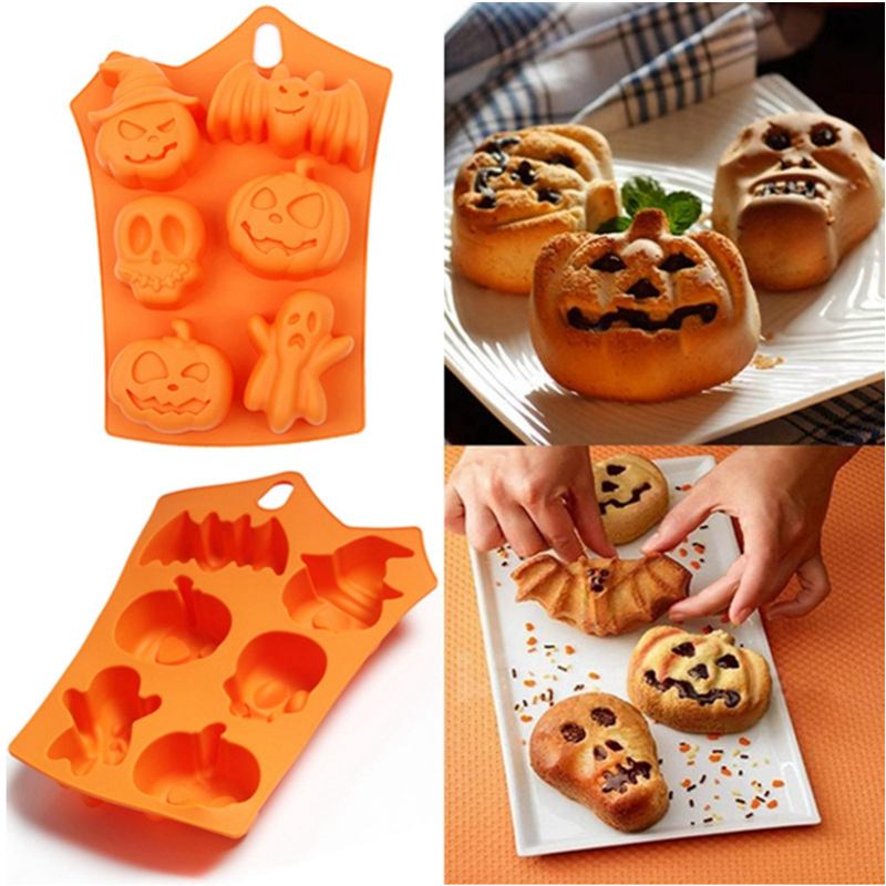 Molde de Silicone para Hallowe - Kitchen Appliances For Baking avaliação e preço