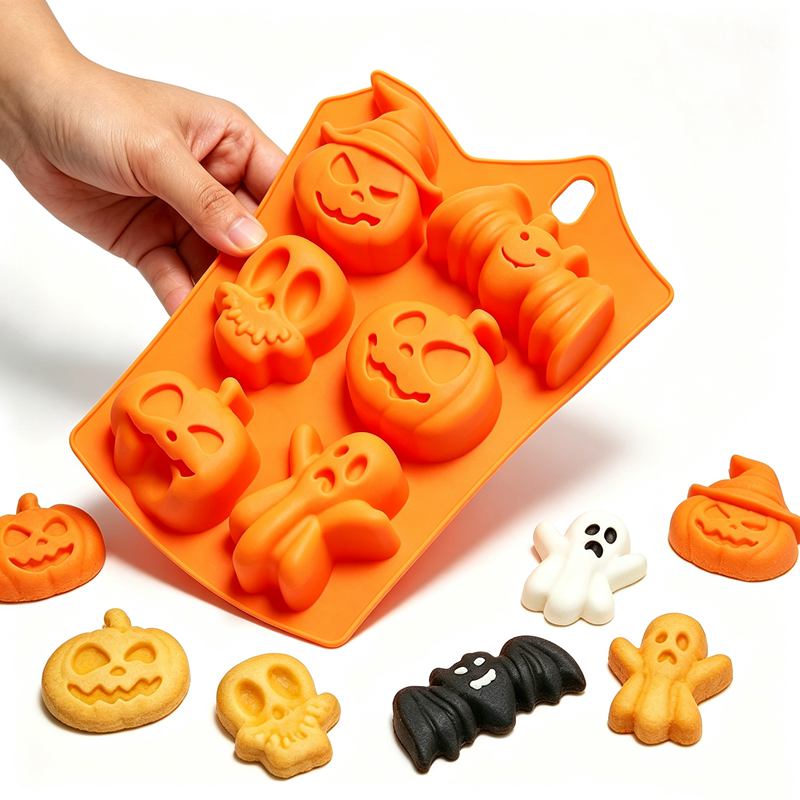 Molde de Silicone para Hallowe - Kitchen Appliances For Baking avaliação e preço