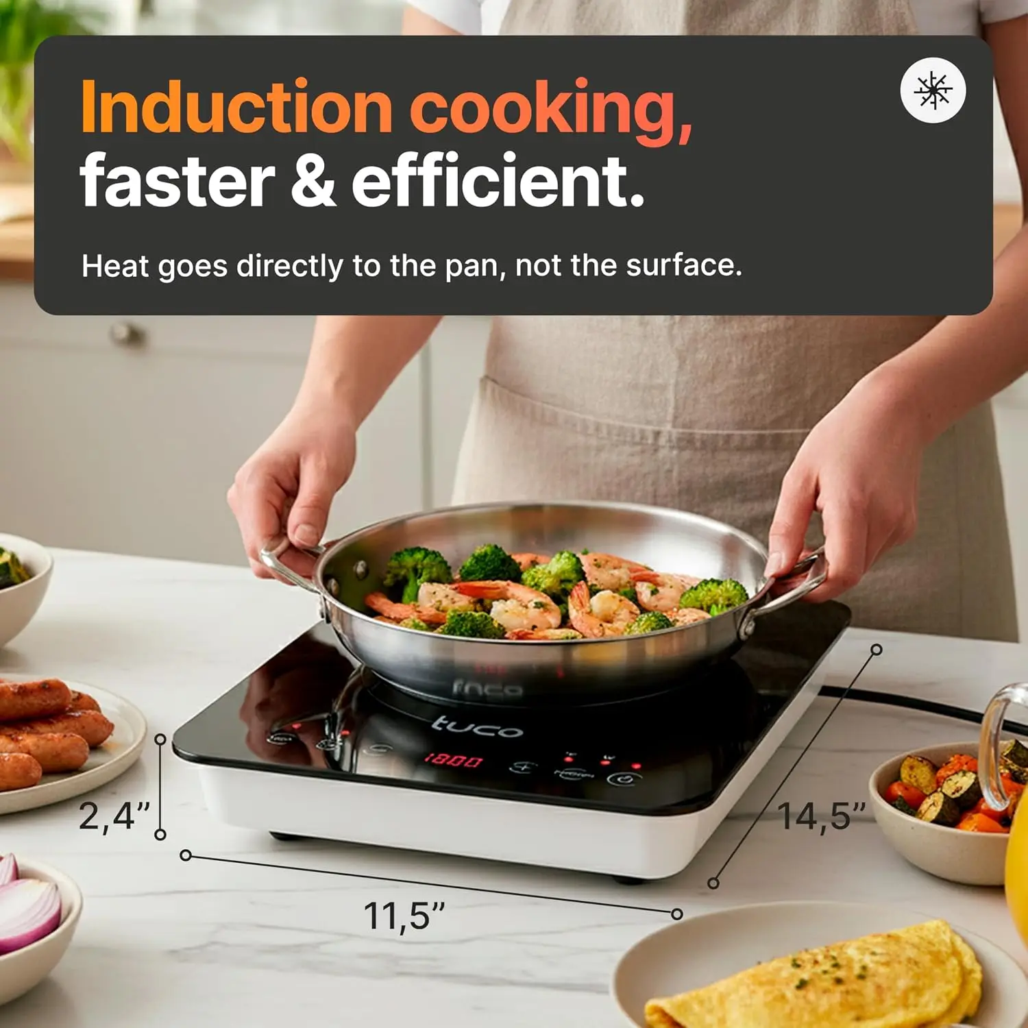 Fogão de Indução Portátil Pro, - Induction Cooktop Portable avaliação e preço