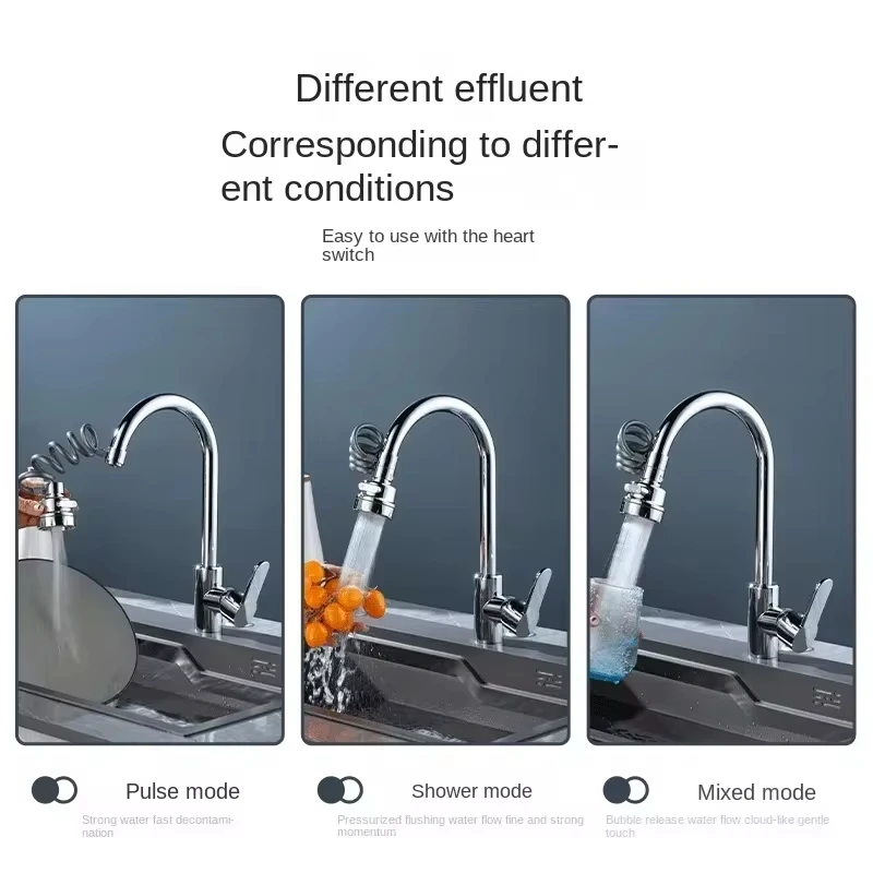 Novo 3 modos torneira da pia r - Kitchen Appliances Gift avaliação e preço