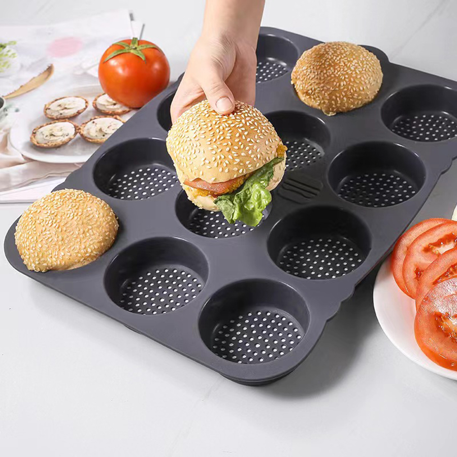 Molde de pão de hambúrguer, 12 - Kitchen Appliances For Baking avaliação e preço