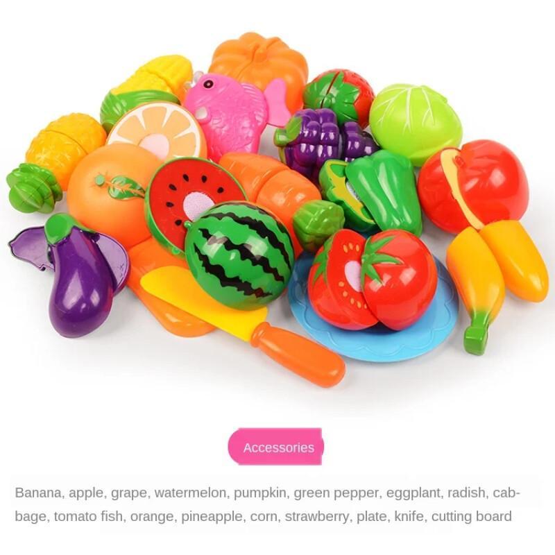 Corte jogar conjunto de alimen - Kitchen Appliances For Kids avaliação e preço