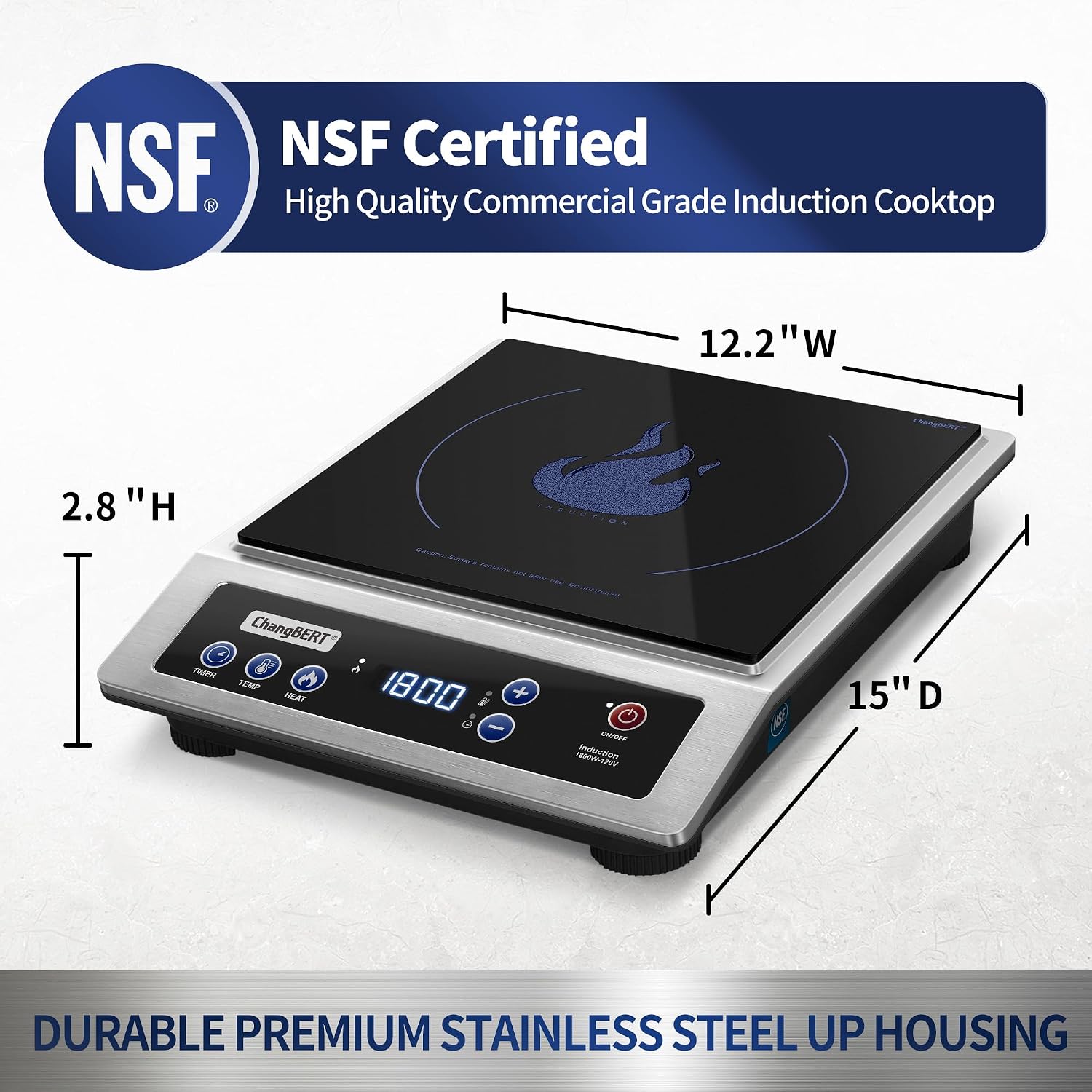 Fogão de Indução, Fogão Portát - Induction Cooktop Portable avaliação e preço