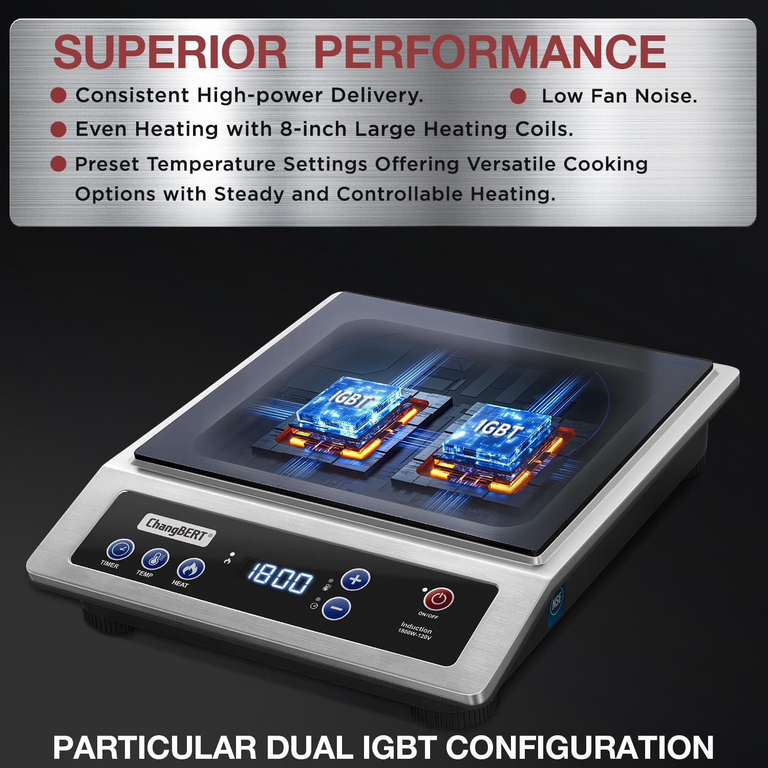 Fogão de Indução, Fogão Portát - Induction Cooktop Portable avaliação e preço